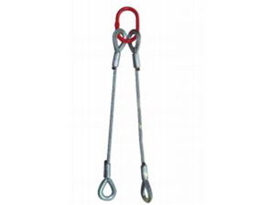 双肢成套压接索具LSJ06B-2 DOUBLE-LEG SWAGED JOINT SLING ASSEMBLIES (LSJ06B- -2)