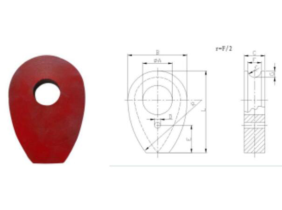 实心套环(TGH) SOLID THIMBLES (TGH)