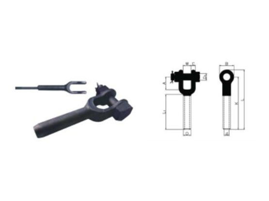 开式锻造钢接头(SA) FORGED OPEN SWAGE SOCKETS (SA)