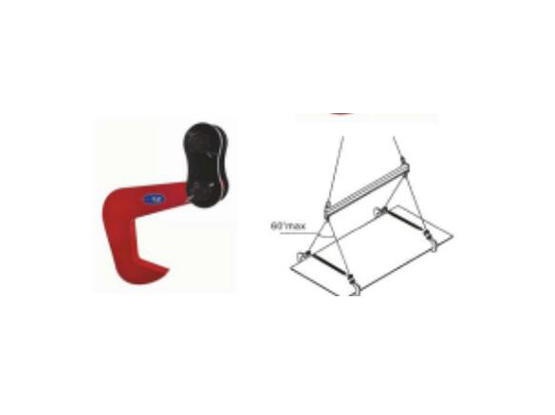 横吊单板起重钳(KD) SINGLE-PLATE HORIZONTAL HOIST CLAMPS (KD)