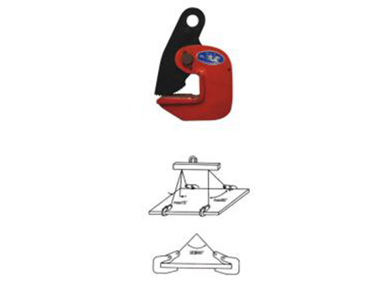 横吊钢板起重钳(PDB) HORIZONTAL HOIST CL AMPS FOR STEEL PL ATE (PDB）