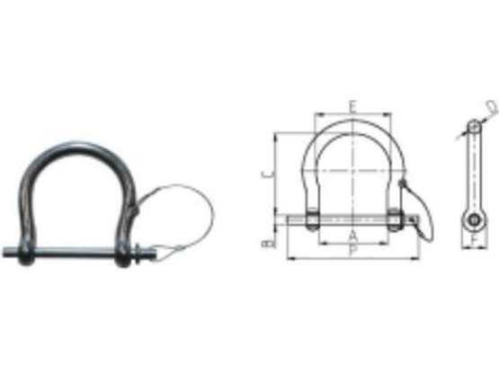 防台风卸扣(ATS) ANTI-TYPHOON SHACKLES (ATS)
