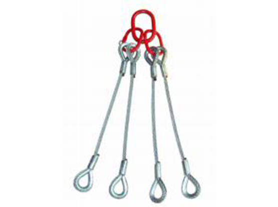 5四肢成套压接索具LSJ06B-4 FOUR-LEG SWAGED JOINT SLING ASSEMBLIES (LSJ06B- -4)