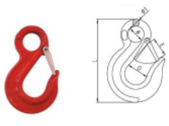 80级眼型滑钩(HEL) G80 EYE SLING HOOKS (HEL)