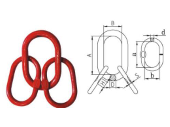 80级索具子母环(YRA) G80 RIGGING MASTER LINK ASSEMBLIES (YRA)