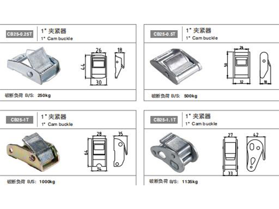 夹紧器Cam buckles