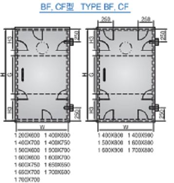 船用风雨密单扇钢质门 MARINE WEATHERTIGHT SINGLE-LEAF STEEL DOOR