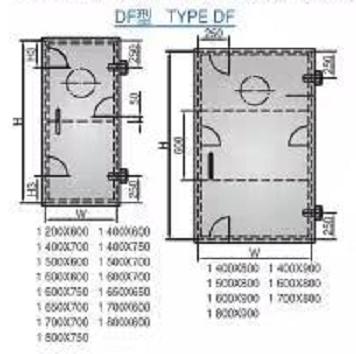 船用风雨密单扇钢质门 MARINE WEATHERTIGHT SINGLE-LEAF STEEL DOOR