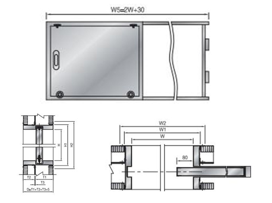 阻火型服务窗 FIRE RESISTANCE SERVICE WINDOW
