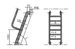 铝质斜梯 ALUMINIUM INCLINED LADDER