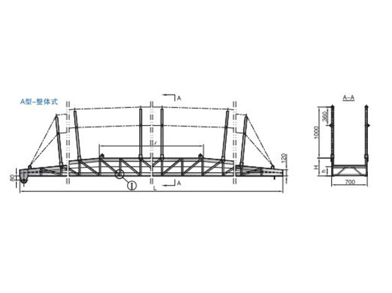 铝质跳板 ALUMINIUM ALLOY WHARF LADDER