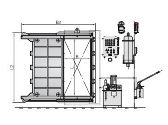 液压滑动式水密门 HYDRAULIC SLIDING WATERTIGHT DOOR