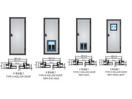 铝质舱室空腹门 ALUMINIUM HOLLOW CABIN DOOR