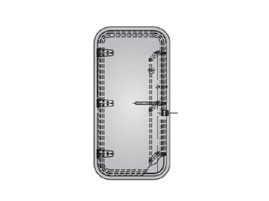 快开闭风雨密铝质门QUICK OPEN & CLOSE WEATHERTIGHT ALUMINIUM DOOR